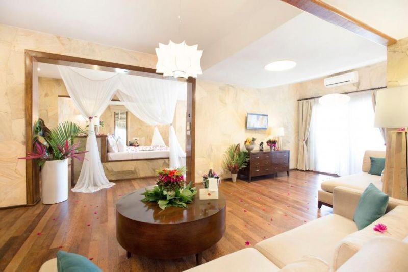 seafront luxury villa with private pool