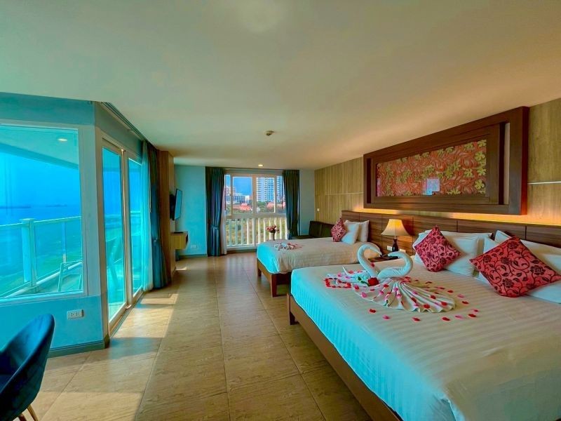 beach front ocean view