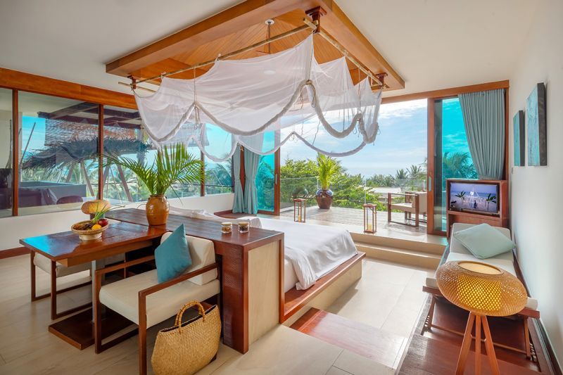 ocean view suite with fusion lounge access