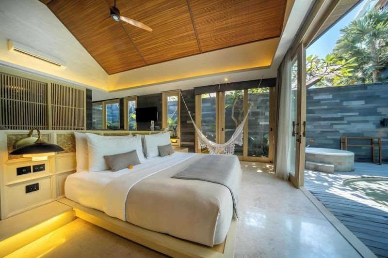 smart 1 bedroom villa with private pool nearby construction jacuzzi