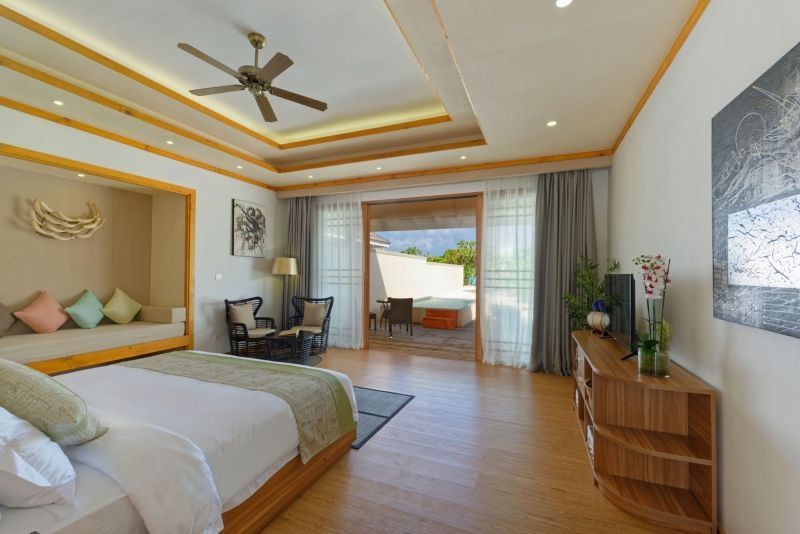 deluxe beach pool villa