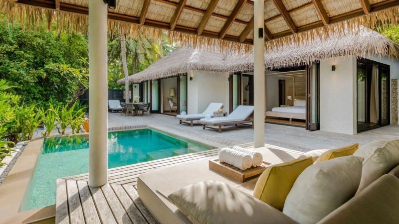 2 bedroom beach villa