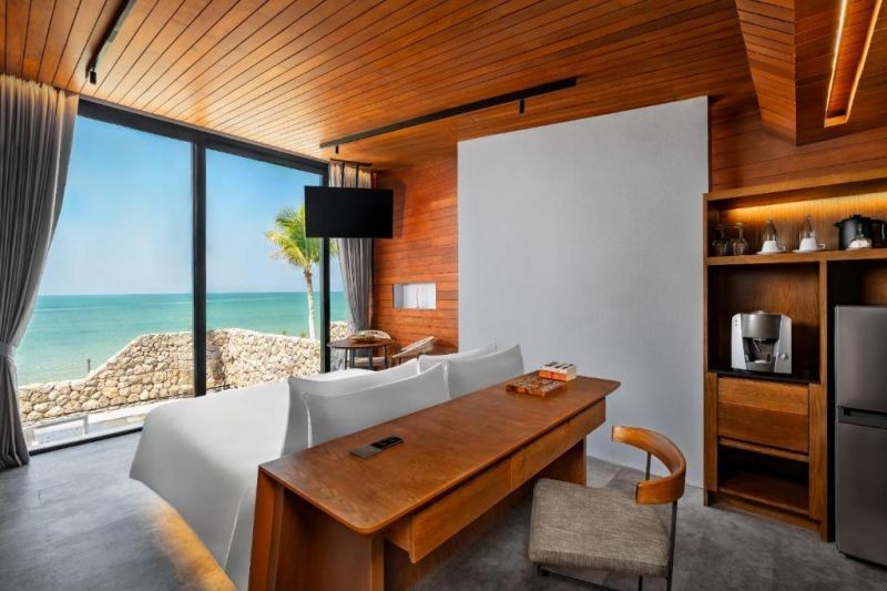 beachfront pool villa