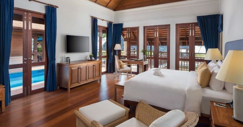 2 bedroom pool villa garden