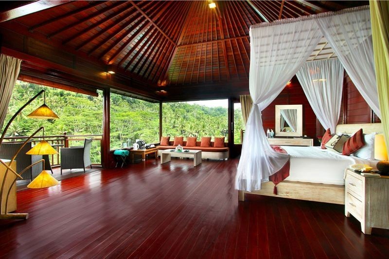 river front pool villa