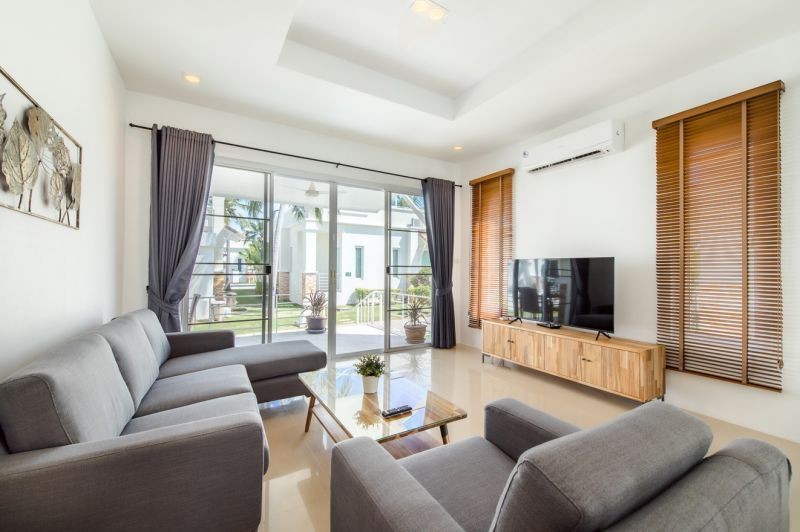 private pool villa family 3 bedroom & children bunkbed