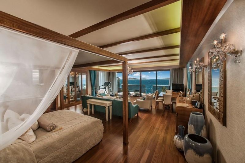 maldivian villa sea view
