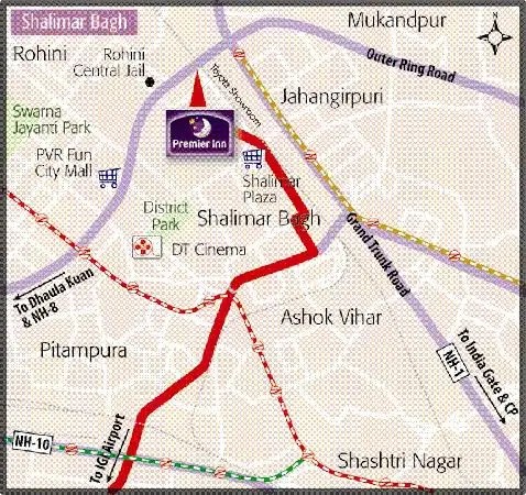 PREMIER INN SHALIMAR BAGH NEW DELHI