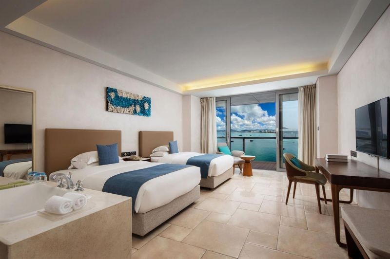 panorama ocean view twin