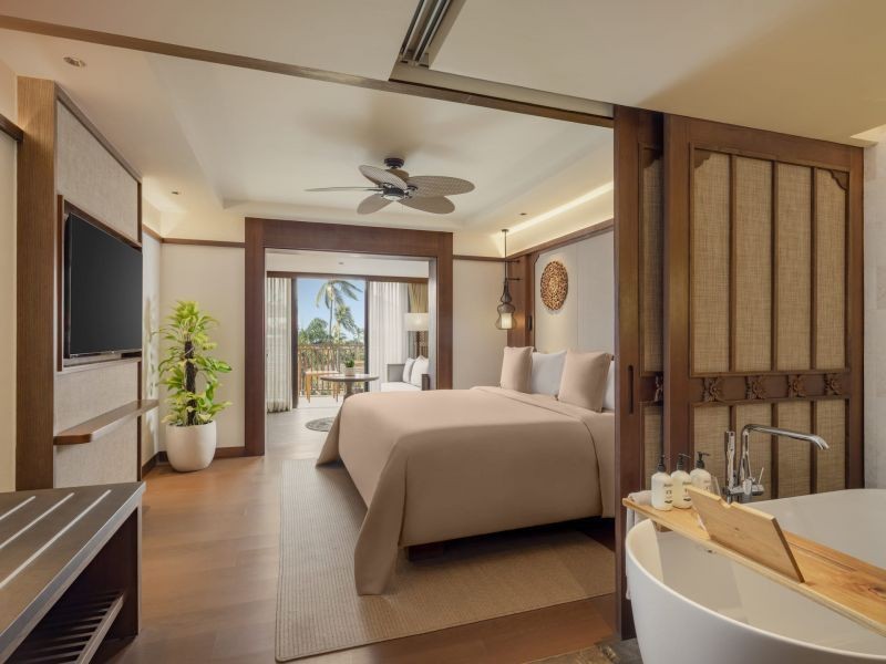 the reserve junior suite garden view