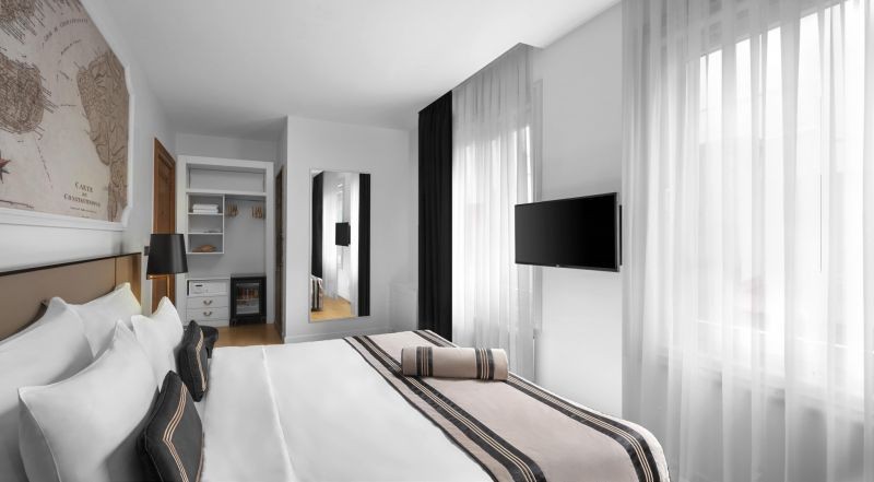 standard french bed