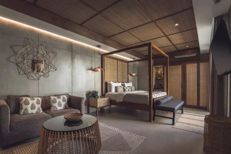 smart 1 bedroom villa with private pool and bathtub