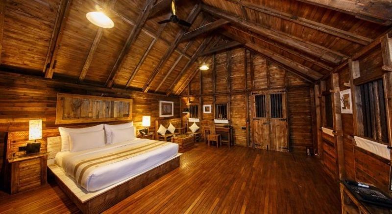 wooden chalet
