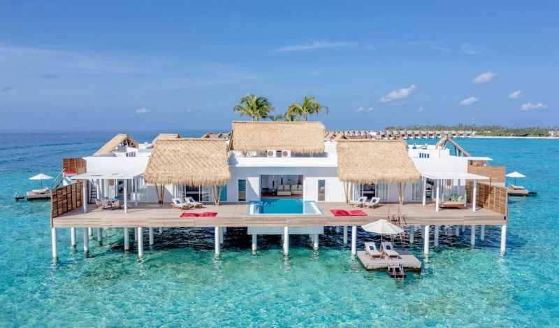 presidential water villa