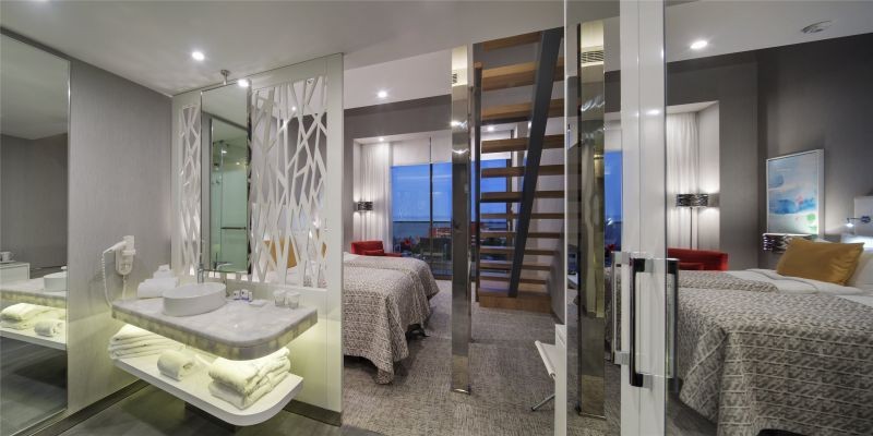 duplex family sea view