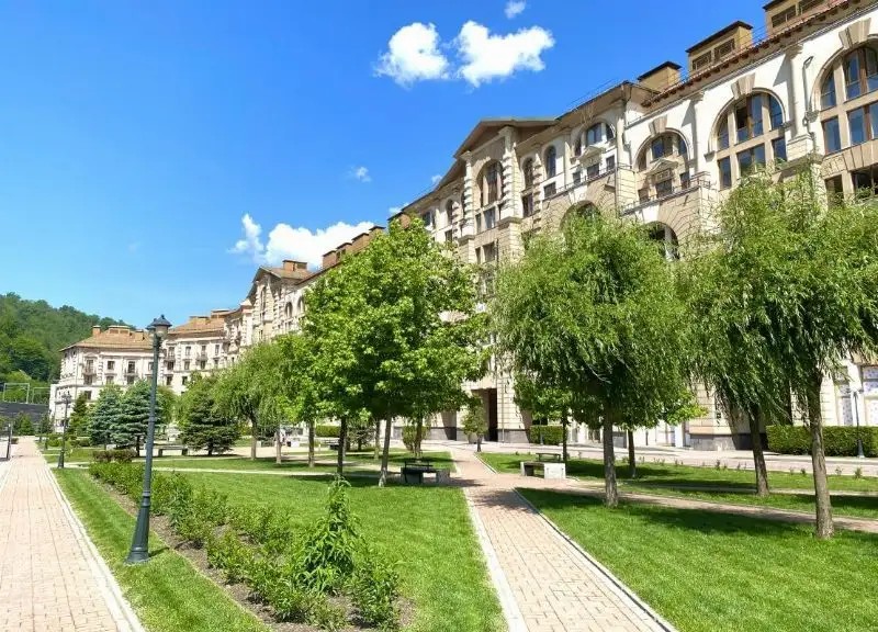 АПАРТАМЕНТЫ ГОРЫ В СНЕГУ