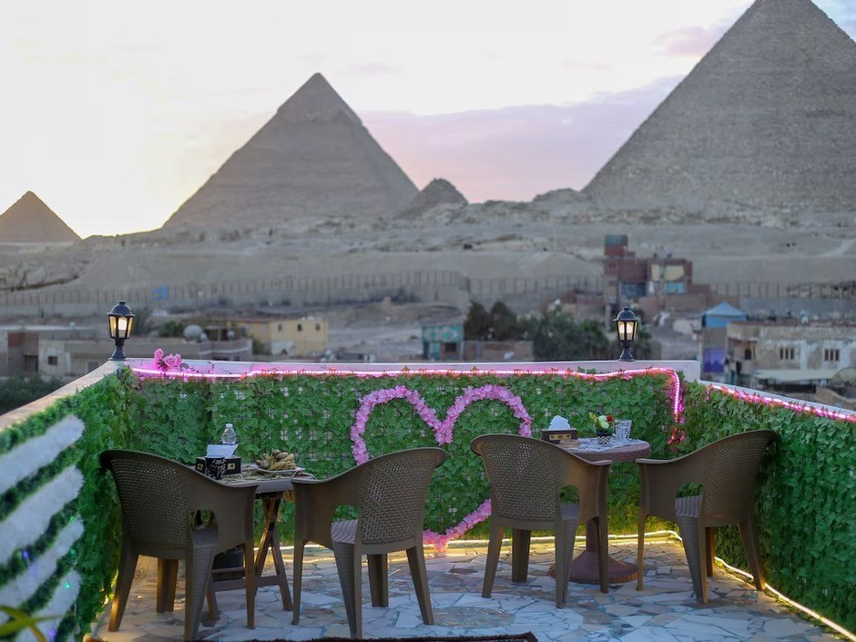 SULTAN PYRAMIDS VIEW