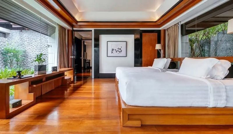 2 bedroom double pool villa
