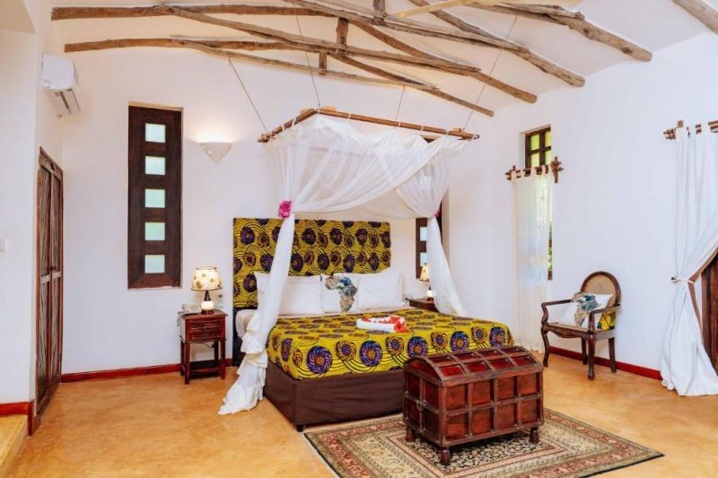 partial sea view villa