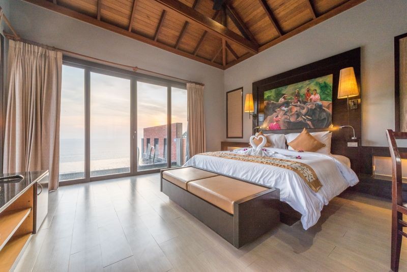 grand pool villa ocean view