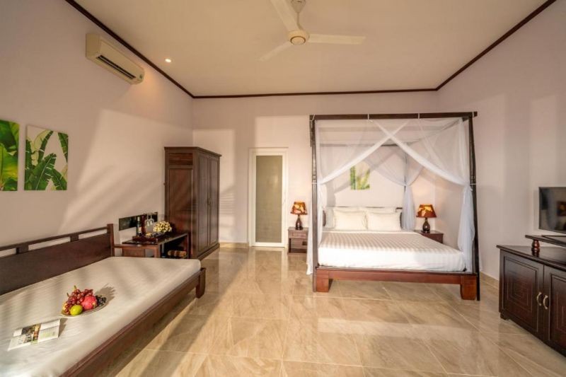 beachfront villa