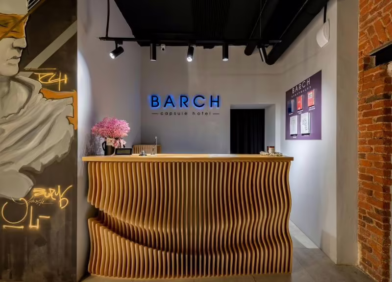 КАПСУЛЬНЫЙ ОТЕЛЬ BARCH (БАРЧ)
