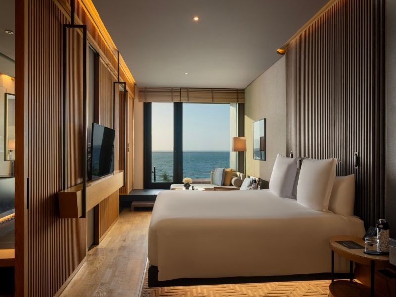 serenity ocean view guestroom