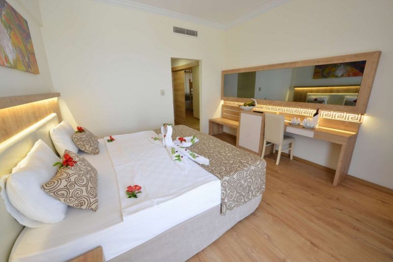 family with bunkbed