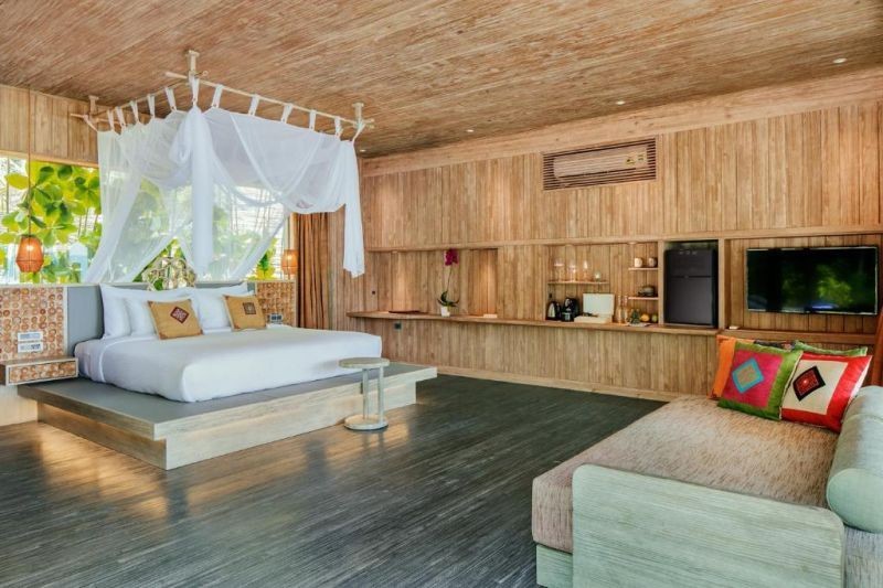 beachfront pool villa