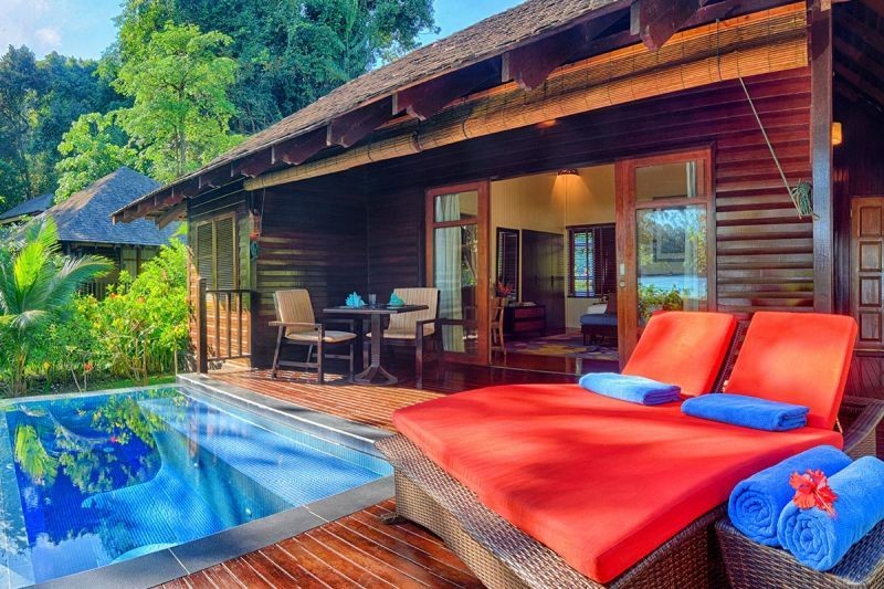 plunge pool villa