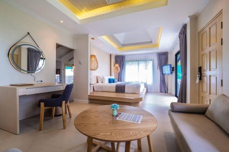beach front villa