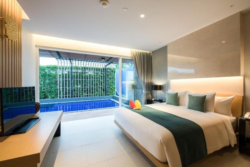 2 bedroom tropical suite private pool