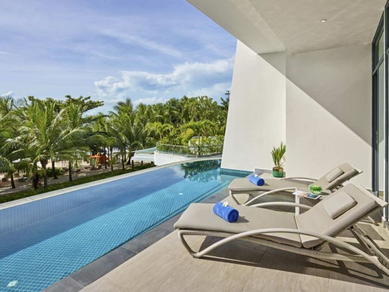 2 bedroom apartment private pool