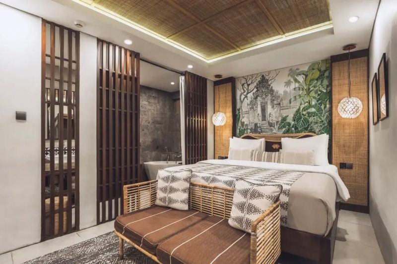 ubud suite with bathtub
