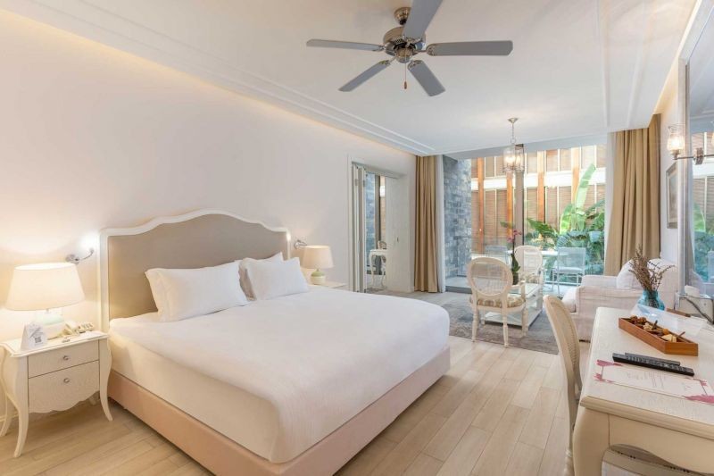 exclusive suite with living room