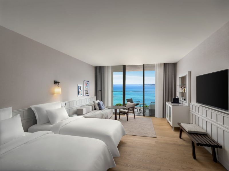 adult deluxe sea view swim up