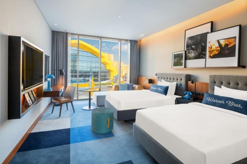 artist room (yas theme parks access, two double beds)