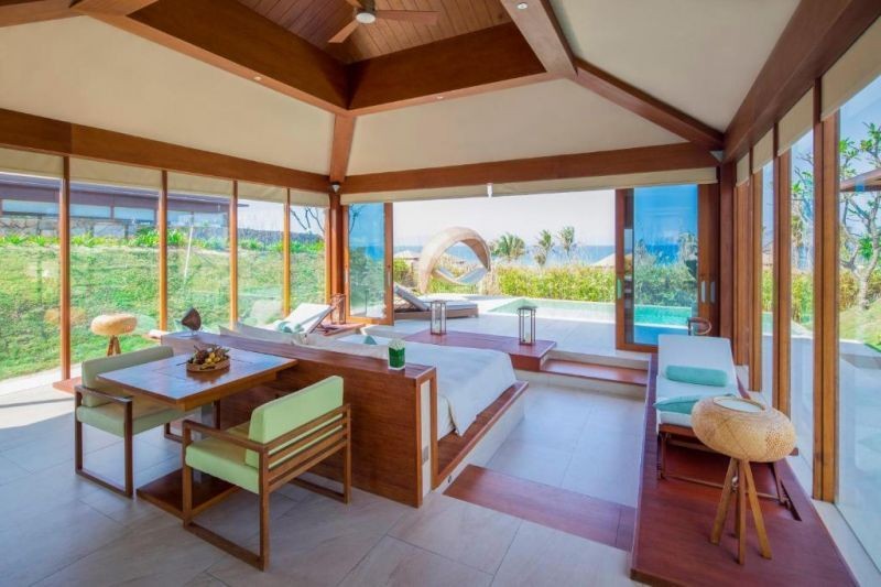 ocean view pool villa