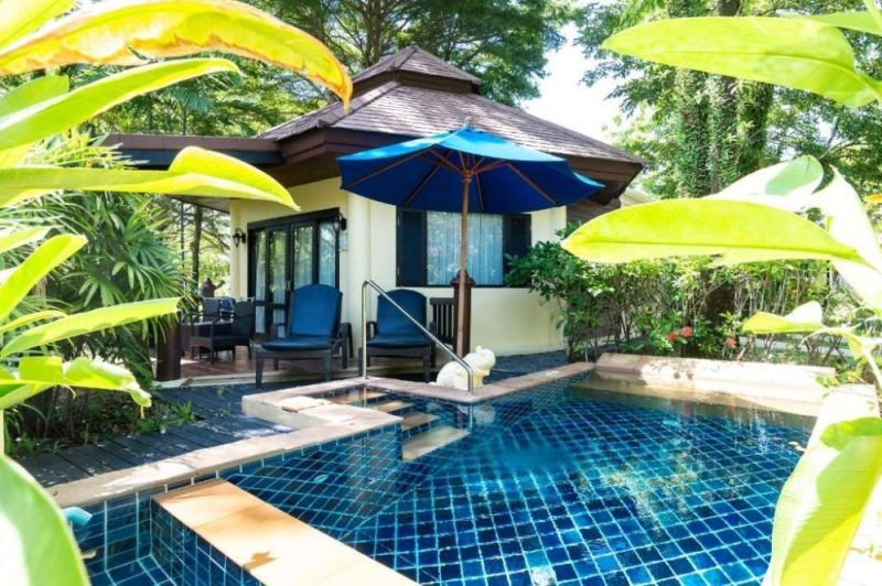 deluxe garden pool villa