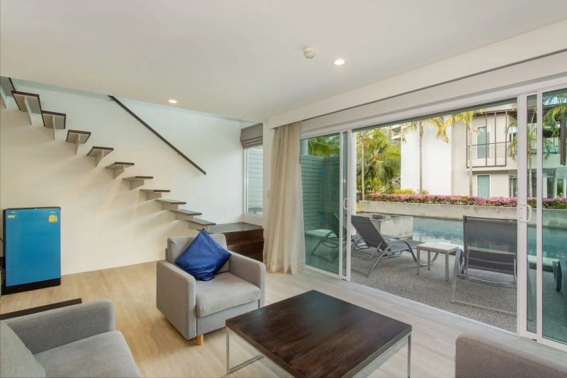 two bedroom suite pool access